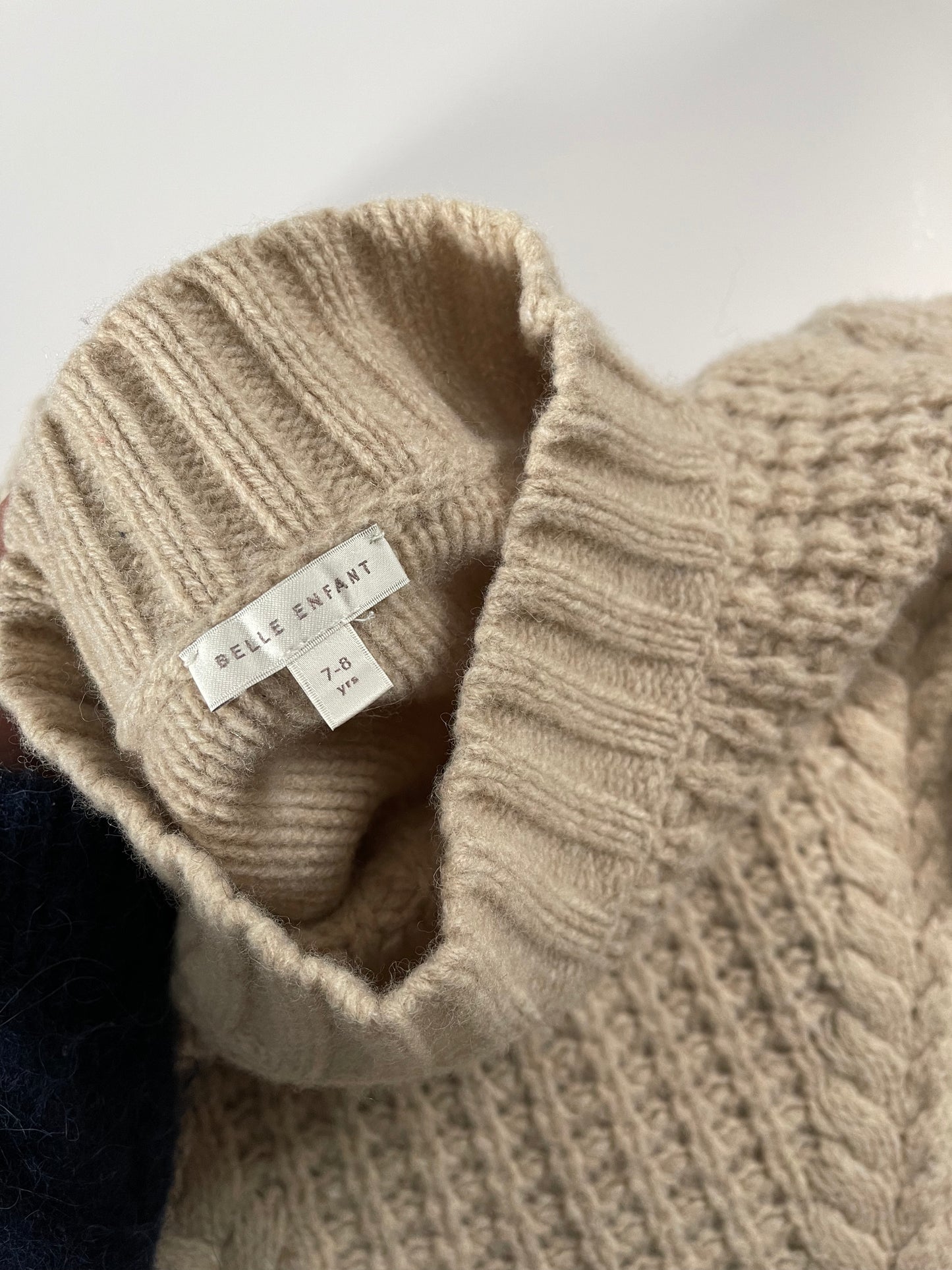 Lambswool jumper 7-8 years