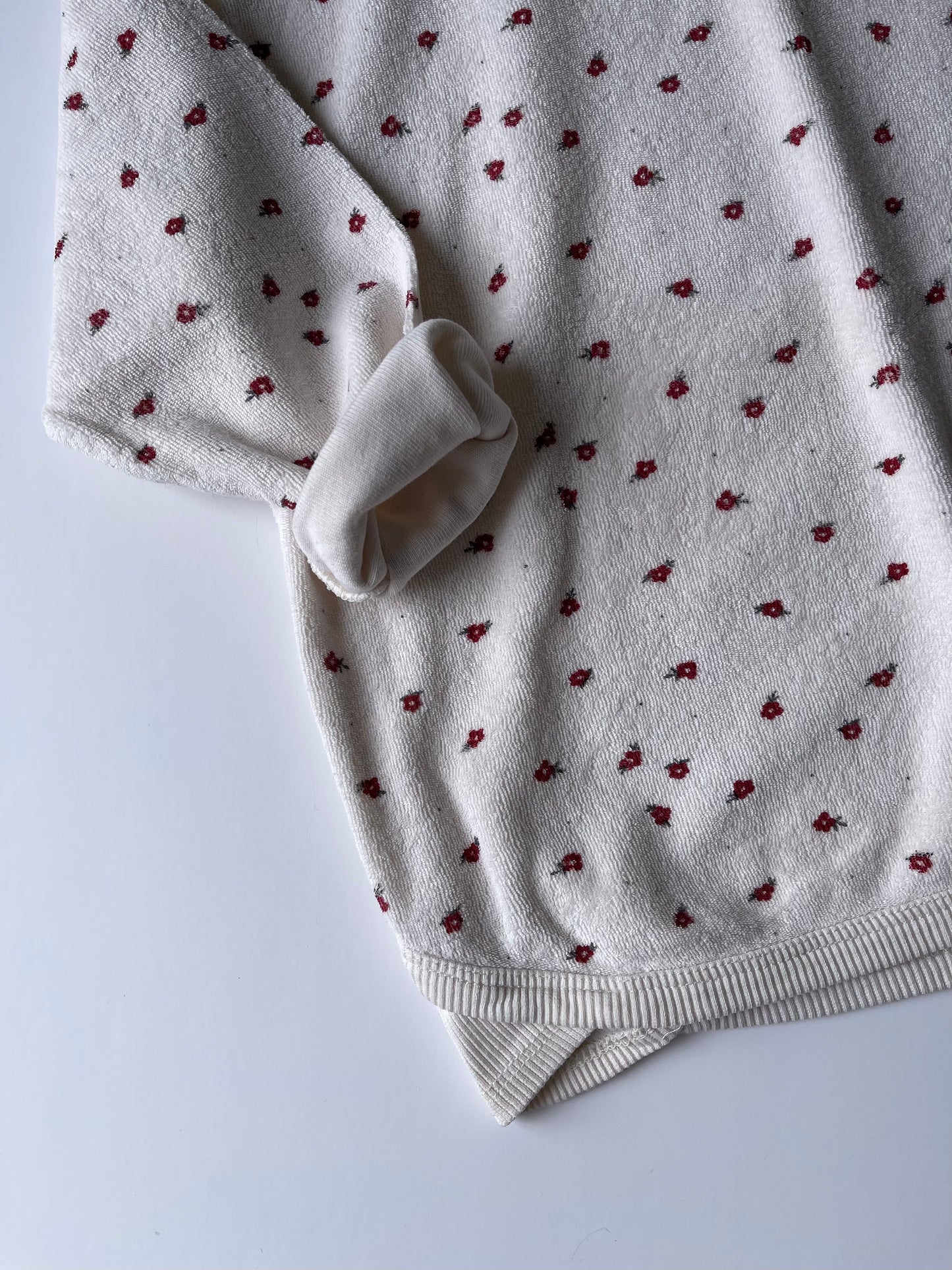 Towelling sweatshirt 4-5 years