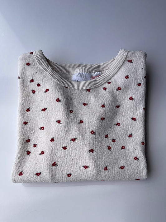Towelling sweatshirt 4-5 years