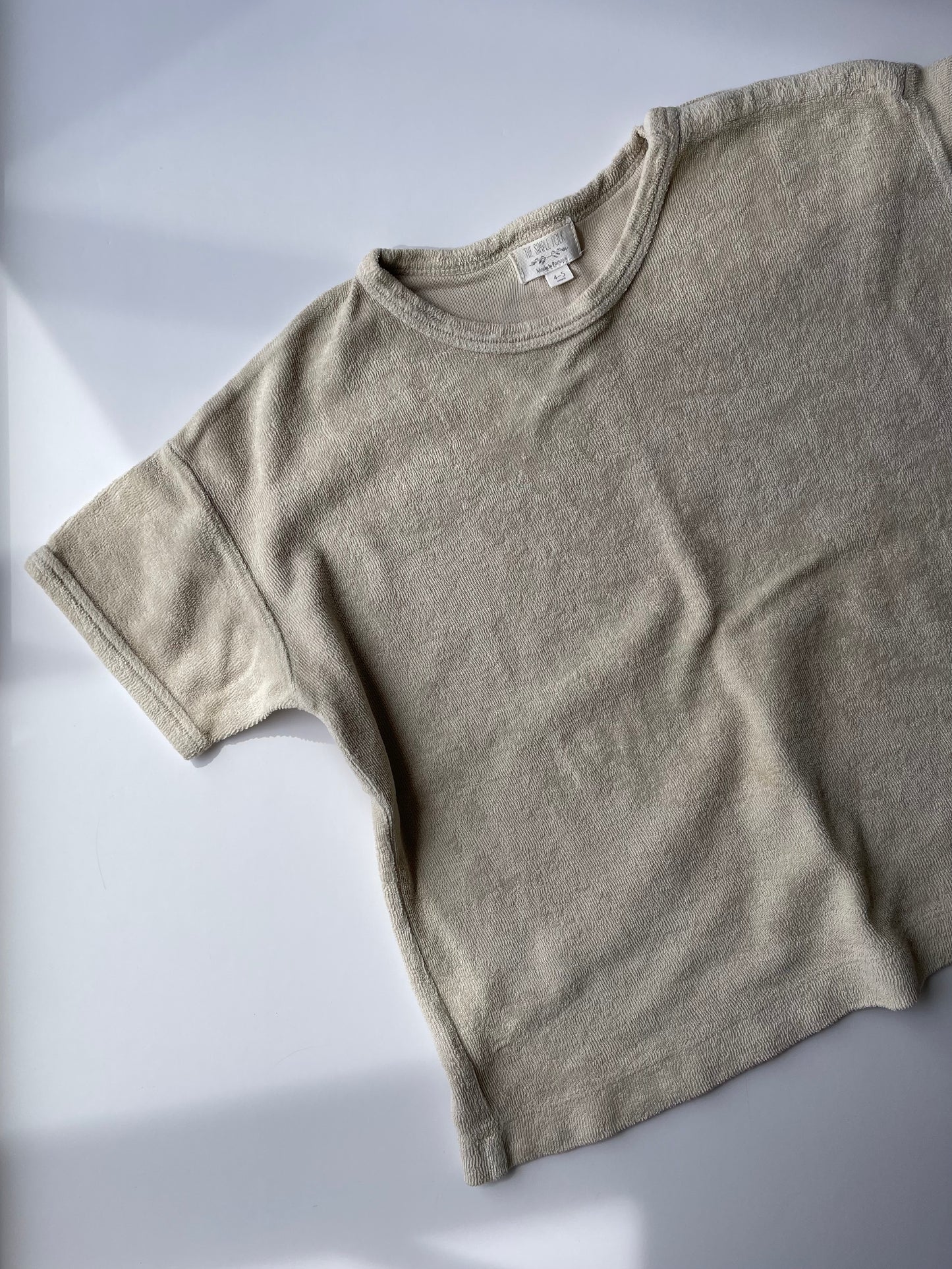 Towelling T-shirt 4-5 years